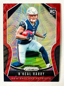 2019 Panini Prizm N'Keal Harry RED Wave Prizm RC SP #/149 Patriots Rookie! - Picture 1 of 3