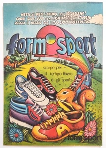 Pubblicita' Form Sport Scarpe Advertising Publicite' 1977 (T10 - Picture 1 of 2