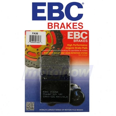 EBC Rear Organic Brake Pads for 1980-1983 Suzuki GS850GL - Brake Brake cj Foto 1 de 4