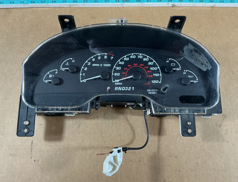 Cuadro de instrumentos velocímetro Ford Explorer 2002 1L2F-10A855-AC OEM Foto 1 de 4
