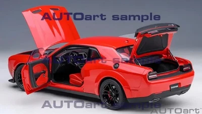 Autoart Dodge Challenger SRT JAILBREAK 2022 (TorRed) Échelle 1/18 Neuf ! - Photo 1/3
