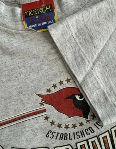 Vintage NFL Pheonix Cardinals T-shirt Youth Size S Trench Single Stitch USA - Picture 1 of 10