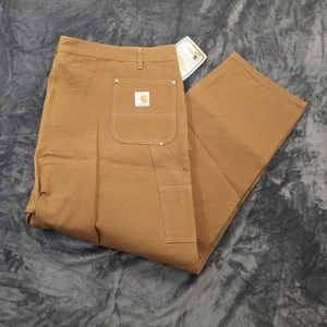 Carhartt Pants 56x32 Double Knee BrownDuck 100 Year USA Made Union Irregular NWT - Picture 1 of 22