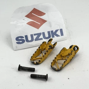 1992 - 1995 Suzuki Rm125 Rm 125 Left Right Foot Pegs Set - Picture 1 of 6