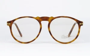 VINTAGE EYEGLASSES PERSOL RATTI 309 41 SPOTTED TORTOISE GOLD ROUND FRAME LENNON - Picture 1 of 8