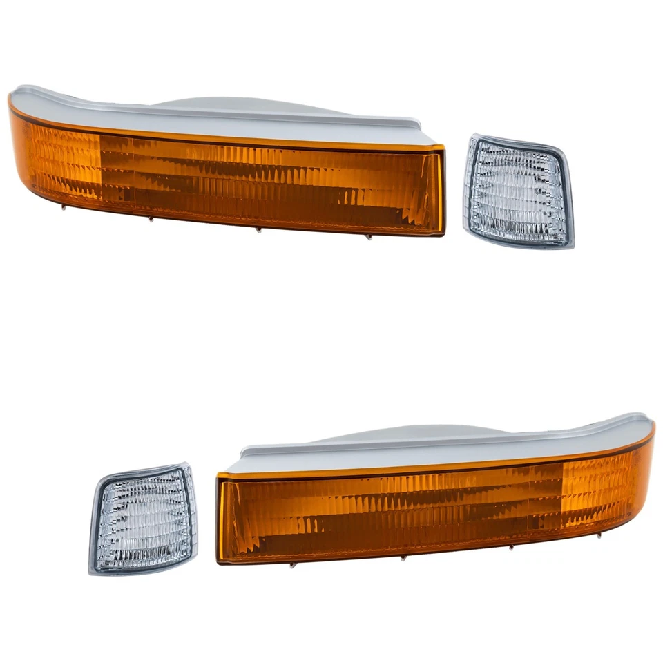 转向信号灯角侧标记公园灯前驱动器和乘客适用于福特 — 第 1/4 张图片