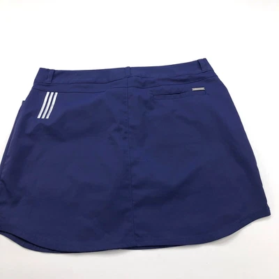 Saia Adidas 12 (Adequado para 35W) Tênis de Golfe Forrada Skort 4" Shorts Roxo Estado Perfeito - Imagem 1 de 4