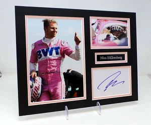 Nico Hulkenberg F1 Racing Driver Signed Mounted Photo Display 1 + COA - Picture 1 of 1
