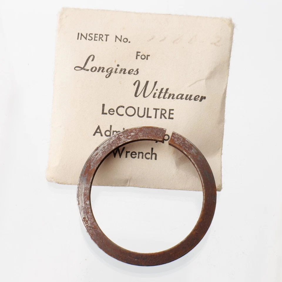 DE COLECCIÓN 1100-2 LONGINES WITTNAUER LeCOULTRE ACCESORIO LLAVE CRISTAL (G2D2) Foto 1 de 1