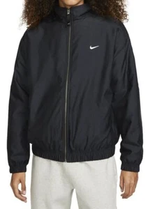 Klein - Nike Erwachsene Unisex Solo Swoosh Satin Bomber Jacke DN1266-011 - Bild 1 von 4