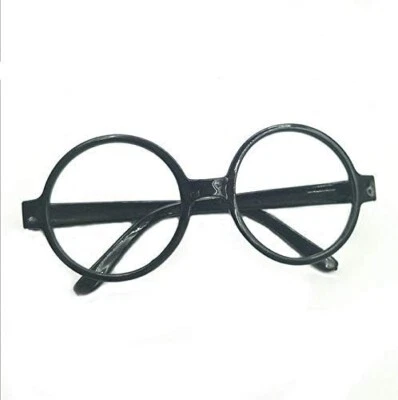 Plastic Wizard Glasses Round Costume Specs Halloween Party Favors, Pack of 12 - Image 1 of 4