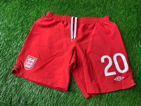ENGLAND TEAM # 20 2012-2013 WOMEN FOOTBALL SHORTS AWAY UMBRO ORIGINAL SIZE 12 38 Cover