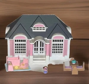 My Pretty Dollhouse, Pretty Pink Palace, 1994 Comes With What Is Pictured  - Picture 1 of 9