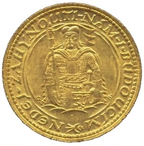Moneda de oro de Checoslovaquia ducado 1926 Kremnitz San Wenceslao - Imagen 1 de 2