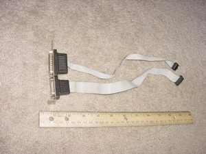 Conjunto de cable de soporte de panel de computadora DB-25 y puerto de juego - Imagen 1 de 1