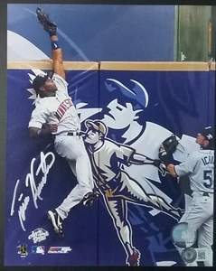 Torii Hunter Auto Signed All Star Catch 8x10 Minnesota Twins Beckett Barry Bonds - Picture 1 of 1