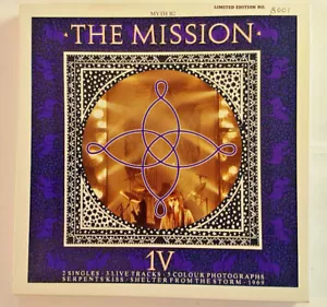 THE MISSION 1V 2x7" Vinyl UK 1987 BOXSET w/ PHOTOS LIMITED NUMBERED Edition - Imagen 1 de 12