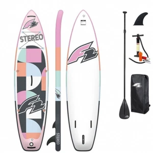 F2 Stereo 10,0 Damen Stand Up Paddle Board SUP Paddel Set 305 cm rosa NEU - Bild 1 von 7