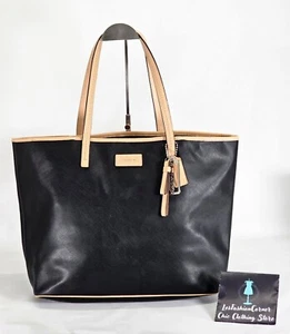 Coach Women's Black Saffiano Leather City Metro Park Tote Bag Sz L 2175 - Picture 1 of 15