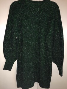 h&m long sweater dress