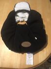 Cozy+cover+infant+carrier+cover-+Pre-owned+Black+with+White+fleece+lining