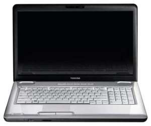 "Laptop Toshiba Satellite L550D 17"" doble núcleo M300 @2 GHz 4 GB RAM 250 GB SSD" - Imagen 1 de 7