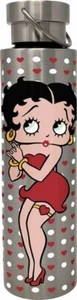Betty Boop Animated Standing Image 16 oz Stainless Steel Water Bottle NEW UNUSED - Picture 1 of 1