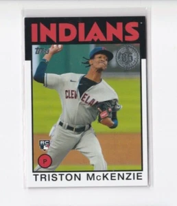 TRISTON MCKENZIE 2021 TOPPS BASEBALL '86 TOPPS INSERT ROOKIE-SHIPS FREE - Picture 1 of 23