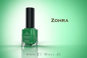 Nagellack Zohra Grün 13ml - El Nabil Nail Polish Halal für Frauen Helal Abdest - Bild 1 von 5