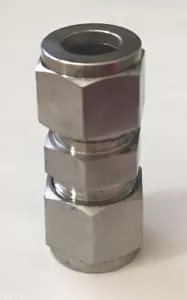 BI-LOK 316 Edelstahl Druckverschraubung gerade, 1/2" Rohrgröße DUA-8-SS - Bild 1 von 3