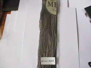 metz micro barb grizzle silla gallo hackle grado 2 media mosca materiales de unión - Imagen 1 de 1