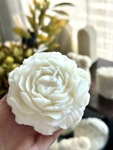 Peony Candle, Flower Candle, Gift for Mom, Birthday, Wedding decor - Picture 1 of 7
