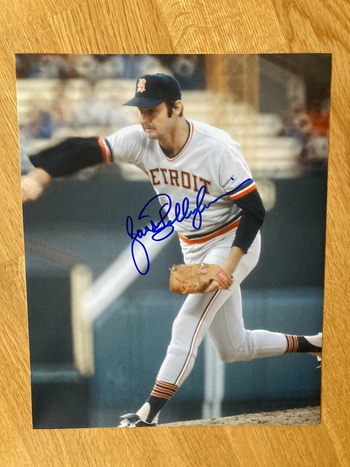 Tigers Jack Billingham signed 8x10 with WCOA  - Image 1 of 1