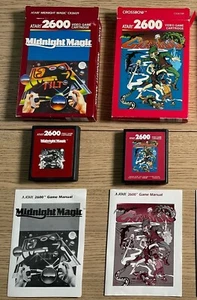 Atari Lot X 2: MIDNIGHT MAGIC - CROSSBOW - ATARI 2600 - RAR - Bild 1 von 3
