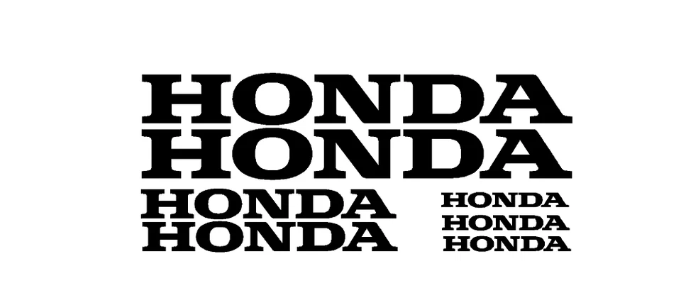 adesivi Moto - 7  adesivi Honda - stickers Honda - Immagine 1 di 1
