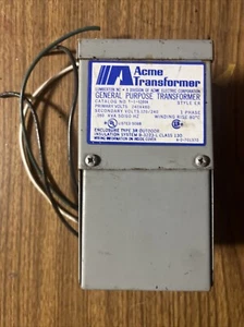 Acme T-1-81047 120/240v  1 Phase Transformer - Picture 1 of 4