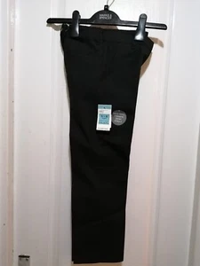 Marks & Spencer Boy's School Black Trousers. 2 in A Pack . 5 TO 6 Years - Picture 1 of 5