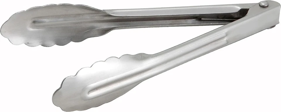 Pinza utilitaria de acero inoxidable de alta resistencia 7 pulgadas cocina ensalada barbacoa carne parrilla regalo Foto 1 de 1
