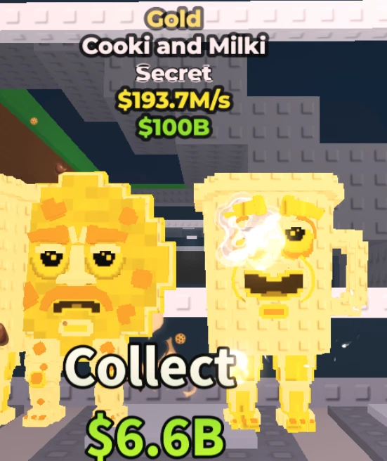 COOKI AND MILKI GOLD - STEAL A BRAINROT - CHEAP (DIGITAL PRODUCT) - Immagine 1 di 1