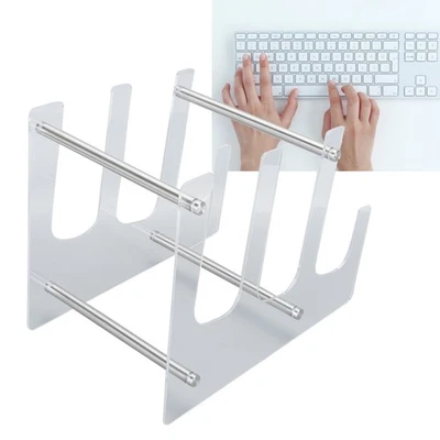 (Acrylic 2) 3 Tier Acrylic Keyboard Display Keyboard Display Stand - Image 1 of 4