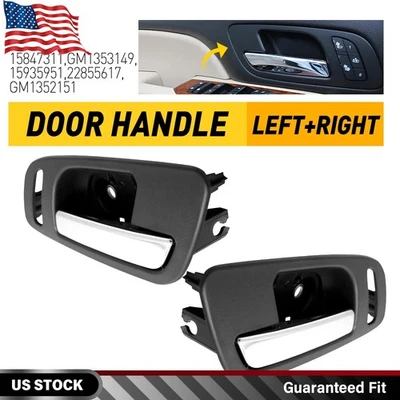 Manija de puerta delantera derecha izquierda interior lateral 2007-2014 para Chevrolet Tahoe Avalanche Foto 1 de 4