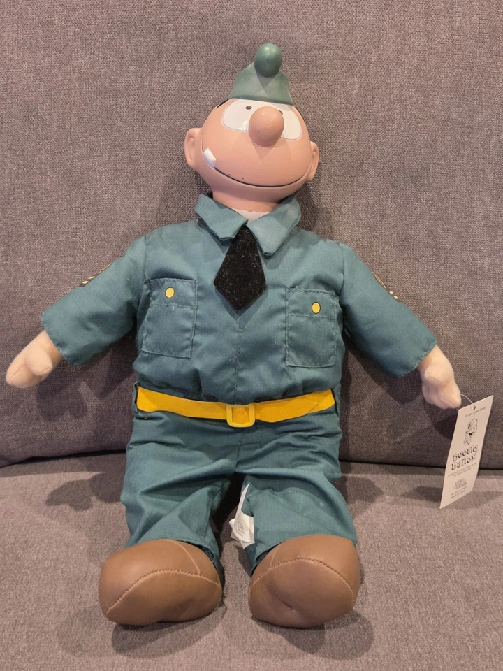 Toy Works: Army Sarge 2000 muñeca Bailey escarabajo de felpa suave de 15" con cabeza de vinilo Foto 1 de 4