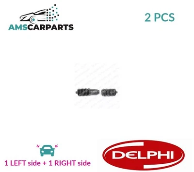 BELLOWS STEERING RACK BOOT PAIR SET CENTRE TBR3029 DELPHI 2PCS NEW - Image 1 of 4