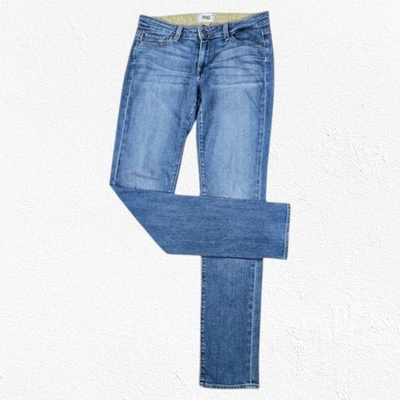 PAIGE Light Wash Jimmy Jimmy Skinny Casual Low Rise Skinny Jeans Size 25 - Image 1 of 4