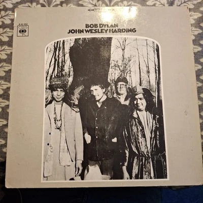 BOB DYLAN "JOHN WESLEY HARDING" GERMANY VINYL LP 1968 - Image 1 of 4
