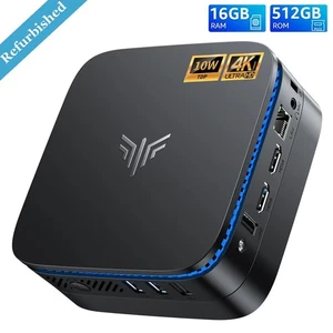 NiPoGi AK1Pro Mini PC Intel N5105 16GB DDR4 512GB SSD Windows 11 Pro WiFi6 HDMI - Bild 1 von 9