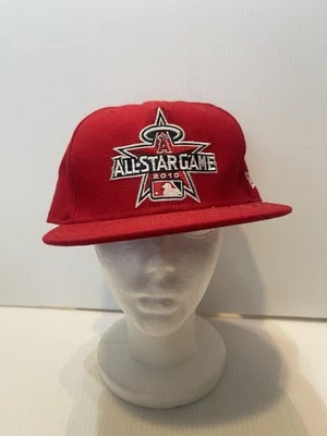 LA Angels Cap All Star Game 2010 MLB Baseball Flex Fit New Era 7 7/8 - Image 1 of 4