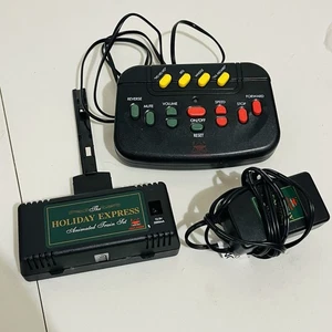 New Bright The Holiday Express Animated Train Set # 384 Transformer & Controller - Picture 1 of 7