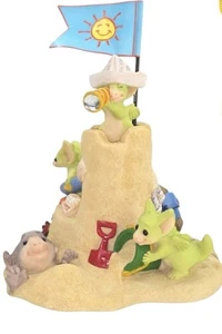 1999 ECHTER MUSGRAVE TASCHENDRACHE FIGUR SEASIDE CASTLE 7" GROSS - Bild 1 von 2