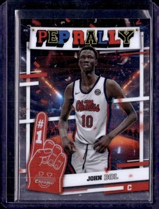 2024-25 Bowman University Chrome #PR-11 John Bol Pep Rally - Picture 1 of 2